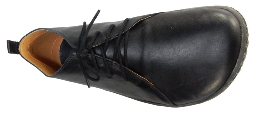 Dámské kožené barefoot polobotky PORTAGE černá