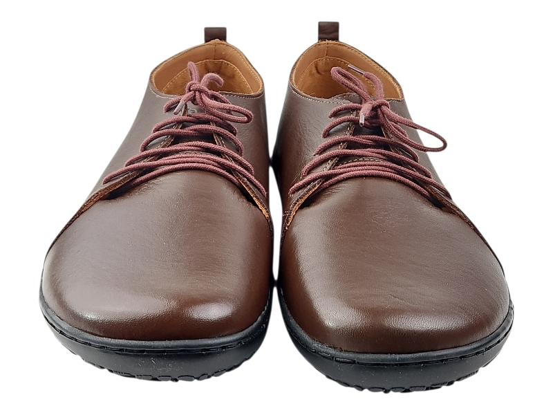 Pánské barefoot polobotky TIGER tmavě hnědá