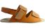 Kožené dámské barefoot  sandály JELI/I oranžová