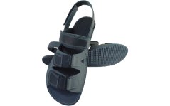 šedé barefoot pantofle