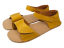Dětské kožené barefoot sandály MIRRISA žlutá