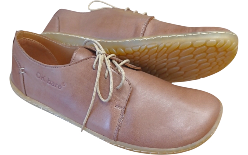 celokožená barefoot obuv
