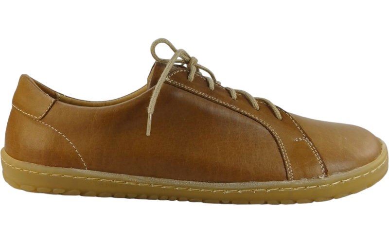 Dámské kožené barefoot tenisky ESTER hnědá