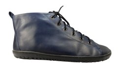 modré kotníkové barefoot boty