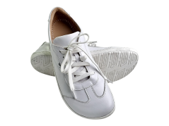 Dámské barefoot kožené tenisky VIOLETTA bílá