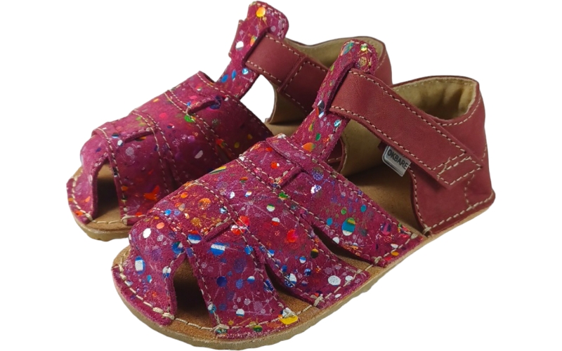 barevné barefoot sandály