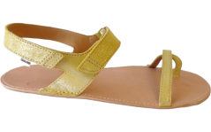 žluté barefoot sandály