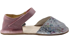 dívčí barefoot sandály s květy