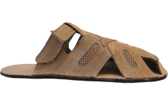 hnědé barefoot nazouváky pro muže