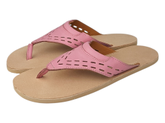 růžové barefoot žabky