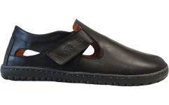 černé bareoot polobotky