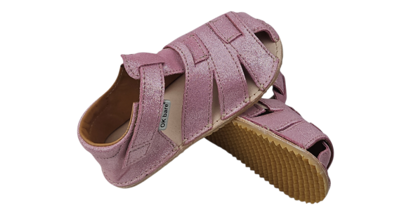 Dětské kožené barefoot sandály PALM - navrhněte si