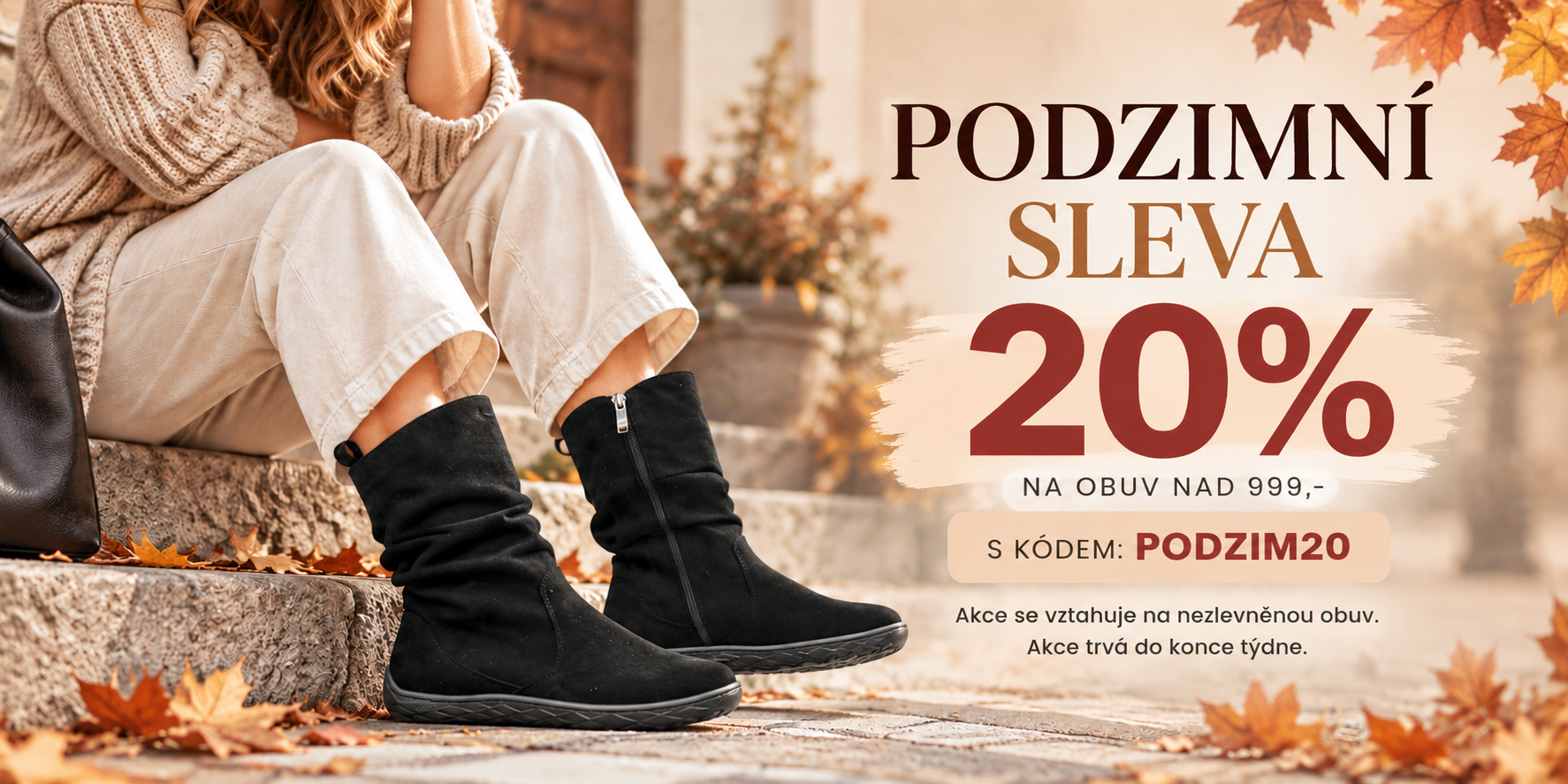 podzimní akce na barefoot
