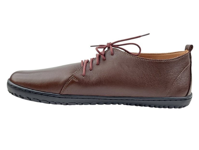 Pánské barefoot polobotky TIGER tmavě hnědá