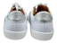 Kožené barefoot dámské sneakers PUMMAI bílo-stříbrné