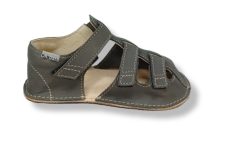 šedé barefoot sandálky