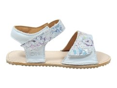 Dětské kožené barefoot sandály MIRRISA/I - bílá