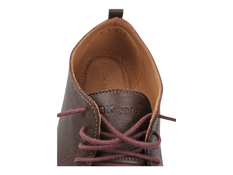 Pánské barefoot polobotky TIGER tmavě hnědá