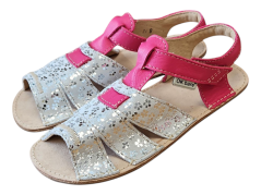 kožené barefoot sandálky 