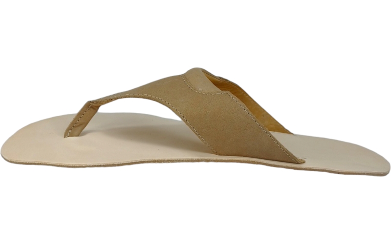 Dámské minimalistické barefoot žabky TILOS/X hnědá
