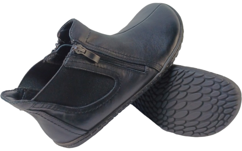 Dámské barefoot kotníkové boty do chladného počasí