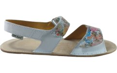 Dívčí kožené barefoot sandály MIRRISA LADY/I bílá