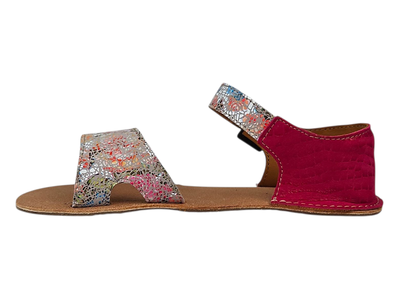Dětské kožené barefoot sandály ISA/X - navrhněte si