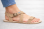 Barefoot kožené sandály s křížením v nártu JAMI - navrhněte si