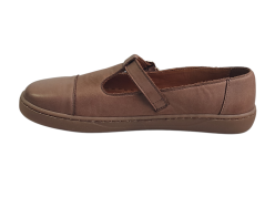 Dámské kožené barefoot TEXAS  boty hnědá