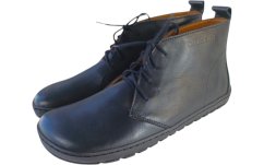 Dámské kotníčkové barefoot boty na šněrování ELIS černá