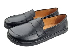 Dámské kožené barefoot boty MAINE černé