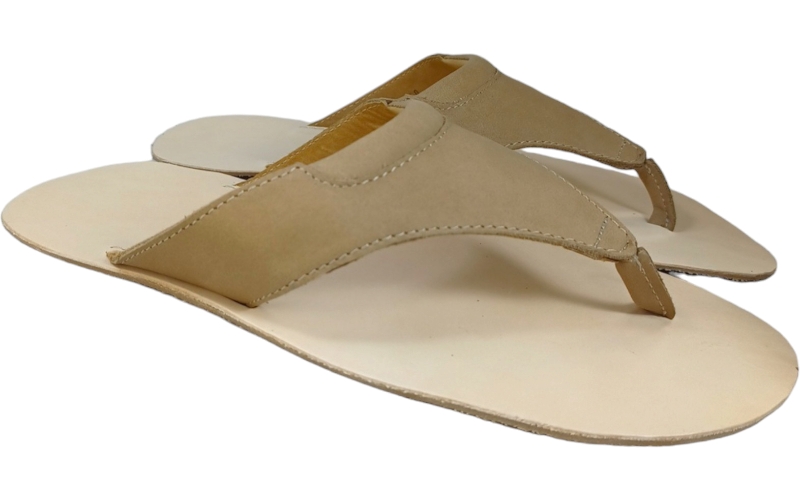 Dámské minimalistické barefoot žabky TILOS/X hnědá