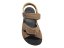 Pánské kožené barefoot sandály  BOUNTY hnědá