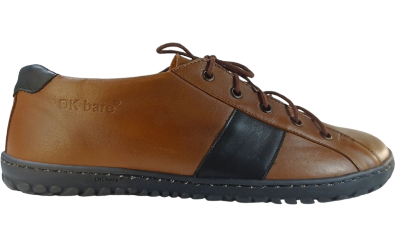 hnědé barefoot polobotky