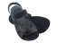 Kožené barefoot  pánské sandály BOUNTY černá