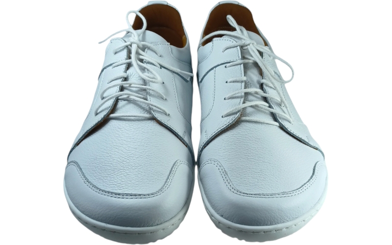 bílé široké barefoot tenisky