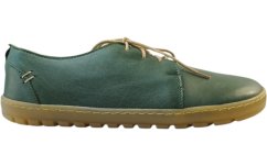 Dámská hřejivá barefoot kožená obuv CARMEN/Z/N olivová