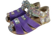 fialové barefoot sandály fialové barefoot sandály