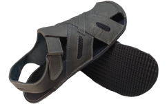 šedé barefoot sandály