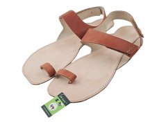 Barefoot UNI sandály na palec DIONE hnědá