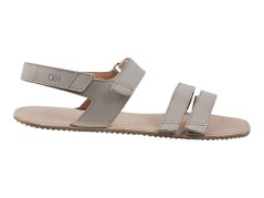 Kožené dámské barefoot  sandály SANTORINI krémová
