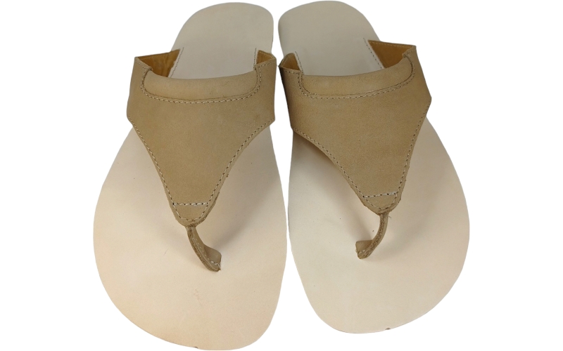 Dámské minimalistické barefoot žabky TILOS/X hnědá
