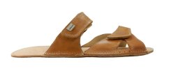 hnědé barefoot nazouváky