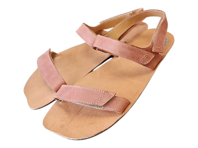 Dámské barefoot letní sandály CHIOS/X hnědá