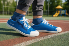 Dětské sportovní barefoot tenisky SPORTY modrá