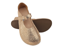 Dámské společenské barefoot baleríny CHICORY měděná