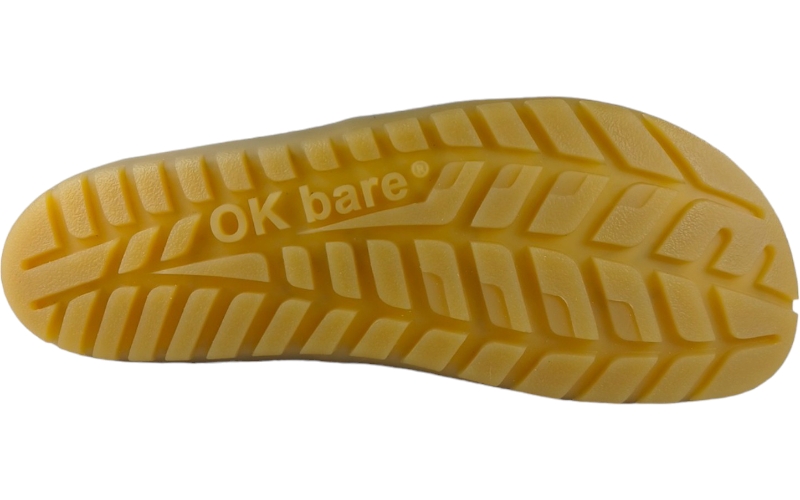 Dámské kotníčkové barefoot boty na šněrování KISKA hnědá, s filcovou podšívkou
