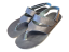 Barefoot dámské kožené žabky NAXOS černá