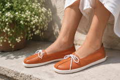 Dámské barefoot baleríny BASIL oranžová