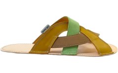 Dámské kožené barefoot nazouváky WHITNEY barevná